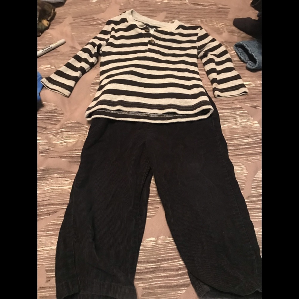 Toddler boys outfit.